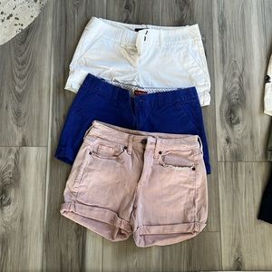 Bundle of target shorts sizes 0-2.